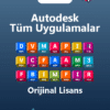 Autodesk Tüm Uygulamalar | Orijinal Lisans