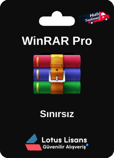 WinRAR Ömür Boyu Lisans